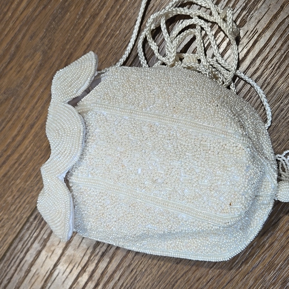 Inge Christopher Beaded Drawstring Evening Bag. #… - image 2